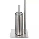 Держатель для туалетной бумаги с ершиком Chrome Bathroom Accessory варинант исполнения - 4 | Loft Concept в Нижнем Новгороде