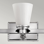 Бра для ванных комнат с белыми стеклянными конусными плафонами Hinkley варинант исполнения - 2 | Loft Concept в Нижнем Новгороде