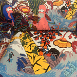 Мебельная ткань Велюр Simpsons in Paradise Т4-88 варинант исполнения - 1 | Loft Concept в Нижнем Новгороде