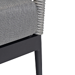 Кресло уличное темно-серое Street Bliss варинант исполнения - 5 | Loft Concept в Нижнем Новгороде