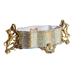 Чаша с орнаментом на бронзовых ножках в виде львов Eden Garden варинант исполнения - 1 | Loft Concept в Нижнем Новгороде