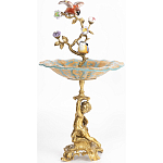 Фарфоровая чаша Фонтан птиц Verena варинант исполнения - 3 | Loft Concept в Нижнем Новгороде