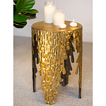 Столик дизайнерский Copper streaks варинант исполнения - 6 | Loft Concept в Нижнем Новгороде