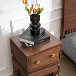 Тумбочка прикроватная с ящиком и дверцей Робот Robot Desk варинант исполнения - 5 | Loft Concept в Нижнем Новгороде