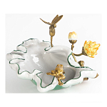 Чаша фигурная с обитателями леса и цветами Eden Garden варинант исполнения - 4 | Loft Concept в Нижнем Новгороде