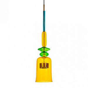 Светильник Flauti Yellow Green D16 см