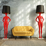 Лампа MANNEQUIN LAMP с абажуром созерцание силуэта варинант исполнения - 5 | Loft Concept в Нижнем Новгороде