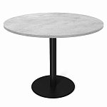 Стол обеденный с круглой светло-серой столешницей Harris Collection варинант исполнения - 1 | Loft Concept в Нижнем Новгороде