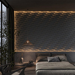 Гипсовая 3D Панель FIN варинант исполнения - 2 | Loft Concept в Нижнем Новгороде