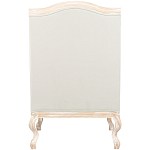 Кресло из массива бука серое с растительным орнаментом Raffael Floral Grey Armchair варинант исполнения - 2 | Loft Concept в Нижнем Новгороде