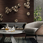 Гипсовая 3D панель с принтографией PM-41 варинант исполнения - 1 | Loft Concept в Нижнем Новгороде