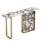Консоль с прямоугольной мраморной столешницей Vivian Console варинант исполнения - 1 | Loft Concept в Нижнем Новгороде