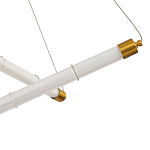 Светодиодная люстра Trumpet Tube Brass  варинант исполнения - 3 | Loft Concept в Нижнем Новгороде