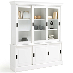 Витрина из массива сосны Cobbett White Wood Showcase варинант исполнения - 1 | Loft Concept в Нижнем Новгороде