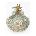 Блюдо с бронзовым ангелом Porcelain Angels of Paradise варинант исполнения - 3 | Loft Concept в Нижнем Новгороде