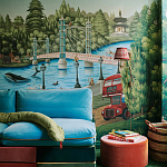 Обои ручная роспись Little London Jubilee Colourway варинант исполнения - 3 | Loft Concept в Нижнем Новгороде