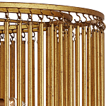 Потолочный светильник двухъярусный золотого цвета Metal Tentacles варинант исполнения - 1 | Loft Concept в Нижнем Новгороде