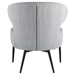 Современное мягкое кресло на металлических ножках Rakush Grey варинант исполнения - 3 | Loft Concept в Нижнем Новгороде