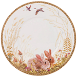 Чайная пара из фарфора с изображением собаки и зайцев 300 мл Hunting Porcelain Collection 2 варинант исполнения - 3 | Loft Concept в Нижнем Новгороде