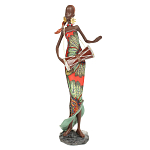 Фигурка негритянка с барабаном Ethno girl варинант исполнения - 1 | Loft Concept в Нижнем Новгороде