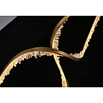 Подвесной светильник обрамленный элементами в виде кристаллов Smooth Shine варинант исполнения - 4 | Loft Concept в Нижнем Новгороде