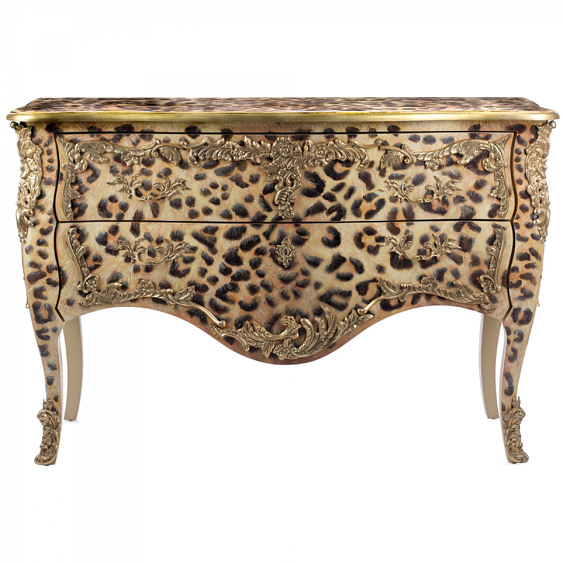 Комод стиль рококо Ref 573 Commode L. XV Leopard  в Нижнем Новгороде | Loft Concept 