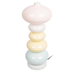 Настольная лампа из стеклянных сфер в пастельных тонах Высота 48 см Pastel Lunaria варинант исполнения - 2 | Loft Concept в Нижнем Новгороде