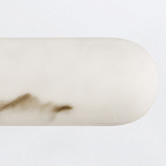 Бра для ванных комнат вертикальное с вытянутым плафоном из алебастра Hinkley варинант исполнения - 5 | Loft Concept в Нижнем Новгороде