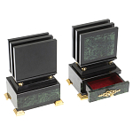 Настольный письменный набор из нефрита в подарочной коробке Victorious варинант исполнения - 11 | Loft Concept в Нижнем Новгороде