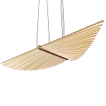 Люстра в виде распахнутых крыльев из тонких металлических планок Flight of Freedom варинант исполнения - 4 | Loft Concept в Нижнем Новгороде