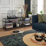 ТВ-тумба стальная с полками Chad TV-Stand варинант исполнения - 5 | Loft Concept в Нижнем Новгороде