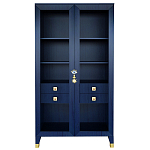 Дизайнерский шкаф витрина Elsa Dreams Blue с 4-мя ящиками варинант исполнения - 9 | Loft Concept в Нижнем Новгороде