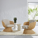 Приставной столик белого цвета Bead варинант исполнения - 4 | Loft Concept в Нижнем Новгороде