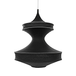 Подвесной вязаный черный светильник «Моника» варинант исполнения - 1 | Loft Concept в Нижнем Новгороде