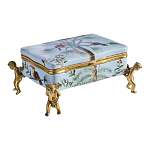 Шкатулка на четырех ангелах Blue Garden варинант исполнения - 1 | Loft Concept в Нижнем Новгороде