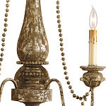 Бра состаренное с нитями из бусин Aged Silhouette варинант исполнения - 1 | Loft Concept в Нижнем Новгороде