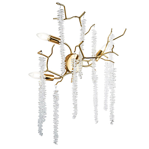 Бра Roots с Золотистым металлом