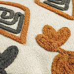 Подушка декоративная с вышивкой и кисточками Divine Abstractions варинант исполнения - 2 | Loft Concept в Нижнем Новгороде