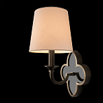 Бра с белым текстильным абажуром и фигурным основанием с зеркальной вставкой Vitorino варинант исполнения - 15 | Loft Concept в Нижнем Новгороде