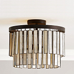 Потолочный светильник с подвесами из перламутра Unique Shine Effect варинант исполнения - 2 | Loft Concept в Нижнем Новгороде