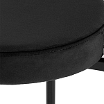 Табурет с мягким круглым сиденьем RIO Black варинант исполнения - 3 | Loft Concept в Нижнем Новгороде