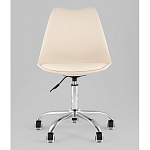 Офисный стул на металлическом основании EGGERY Beige пластик варинант исполнения - 5 | Loft Concept в Нижнем Новгороде