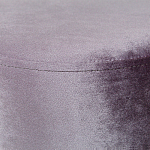 Пуф фиолетовый велюр на золотом металлическом основании Golden Belt варинант исполнения - 4 | Loft Concept в Нижнем Новгороде