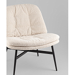 Кресло лаунж Tail молочный варинант исполнения - 2 | Loft Concept в Нижнем Новгороде