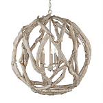 Люстра круглая в виде веток деревьев Natural Driftwood варинант исполнения - 1 | Loft Concept в Нижнем Новгороде