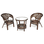 Комплект уличной мебели Angela Dark Brown варинант исполнения - 1 | Loft Concept в Нижнем Новгороде