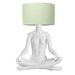 Настольная лампа с абажуром YOGA GIRL варинант исполнения - 1 | Loft Concept в Нижнем Новгороде