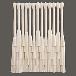 Декор на стену Белые Кисти Wall decor White Tassels варинант исполнения - 3 | Loft Concept в Нижнем Новгороде