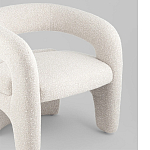 Кресло дизайнерское для лаунж зоны жемчужного цвета Pearl Lounge варинант исполнения - 4 | Loft Concept в Нижнем Новгороде