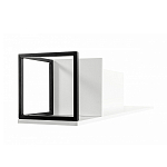 Полка навесная белая открытая Strict Lines  варинант исполнения - 4 | Loft Concept в Нижнем Новгороде